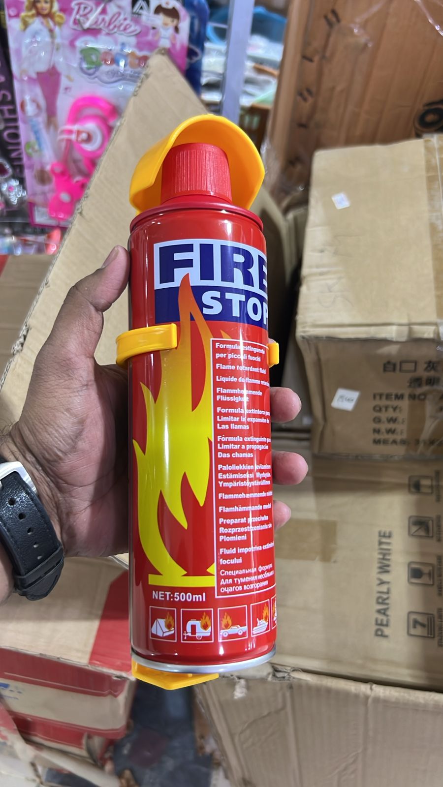 500ml Portable Foam Fire Extinguisher Spray - Emergency Stop Fire