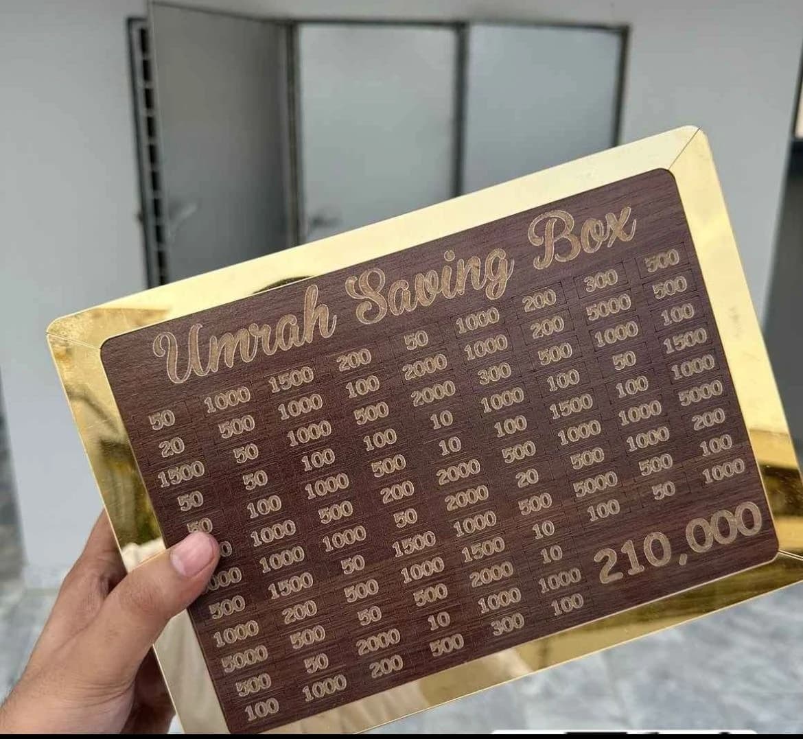 Umrah Savings Box with Rs210,000 Tracker thumbnail 4