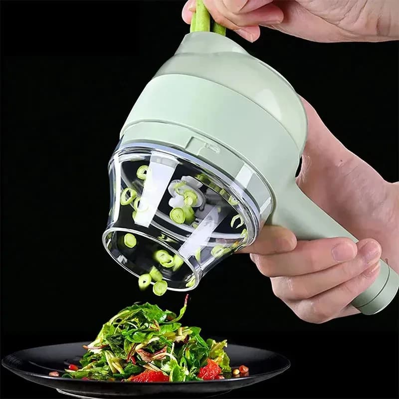 Rechargeable 4-in-1 Vegetable Cutter thumbnail 2