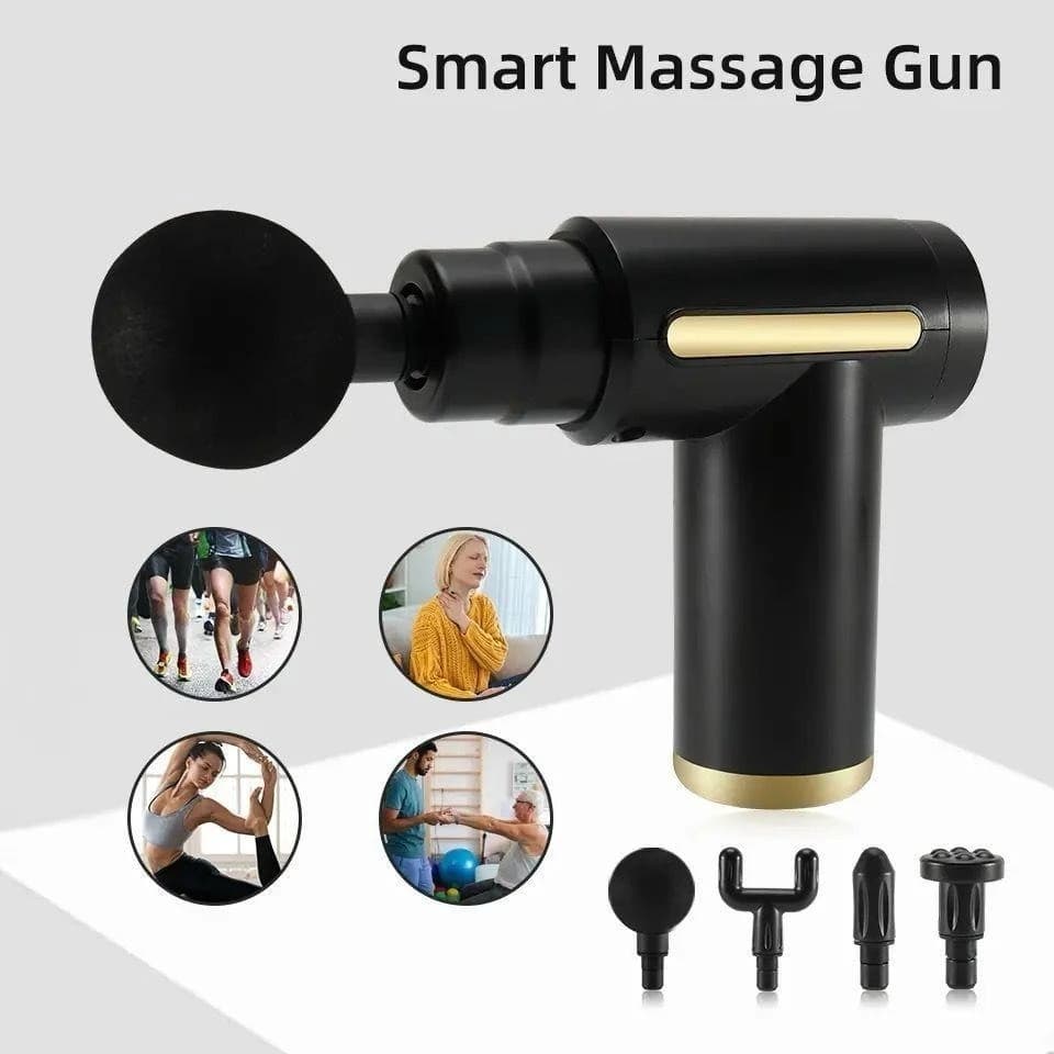 Percussion Massage Gun with 4 Heads thumbnail 2