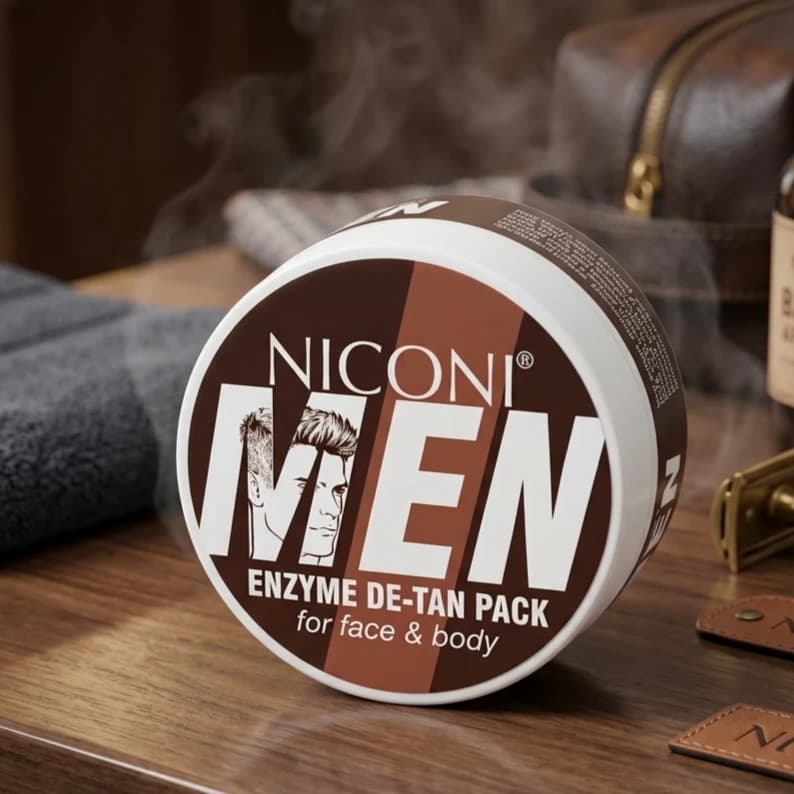 Niconi Men Enzyme Facial Pack, 100g thumbnail 4