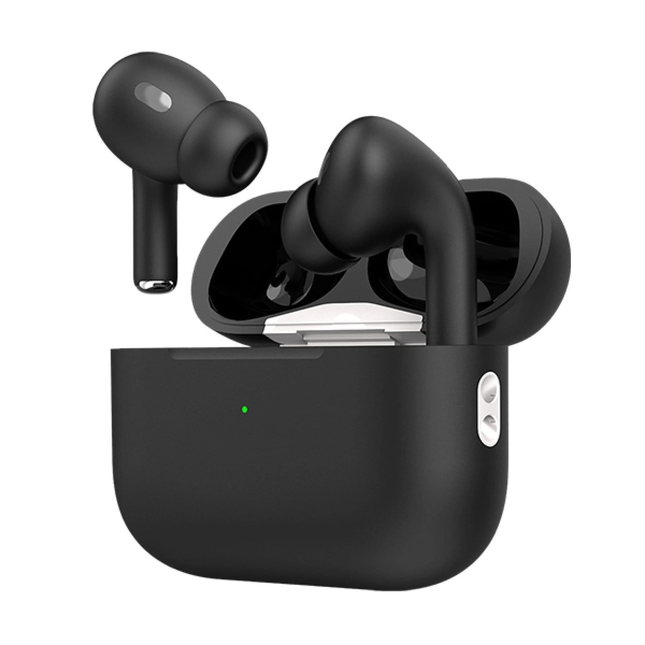 Black Pro 2 Wireless Earbuds with Case thumbnail 4
