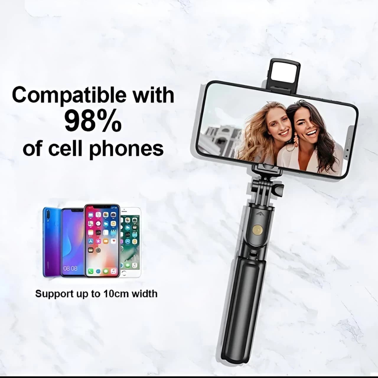 R1S Selfie Stick and Tripod with Remote thumbnail 4