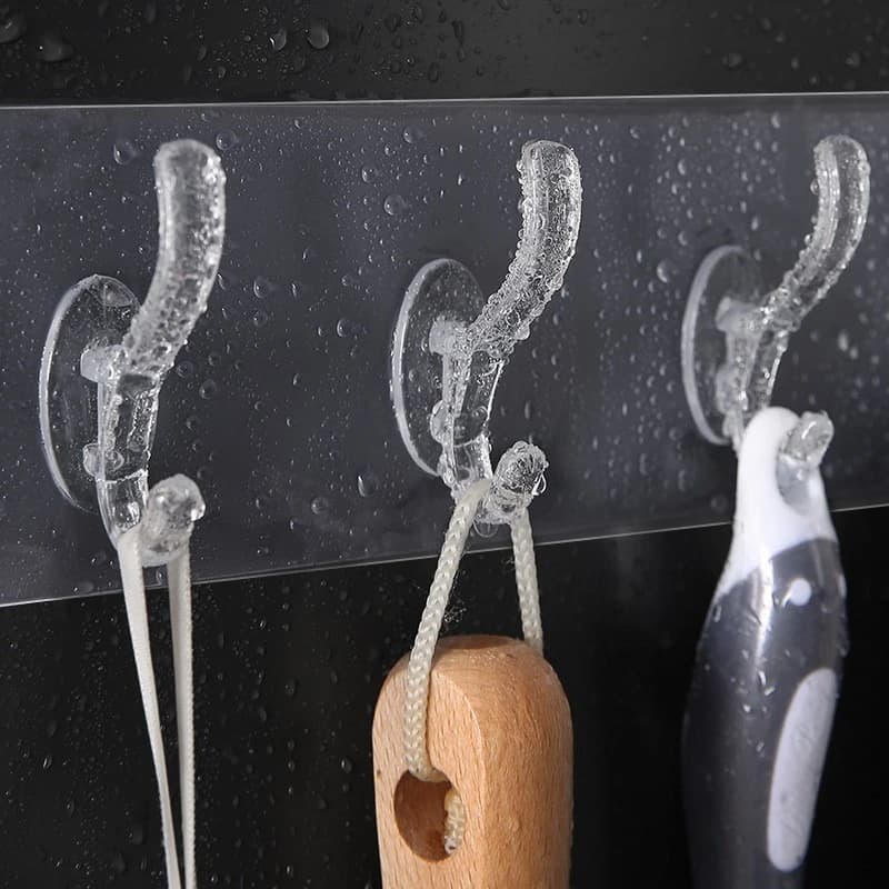 Double-Sided Self-Adhesive Wall Hooks thumbnail 4