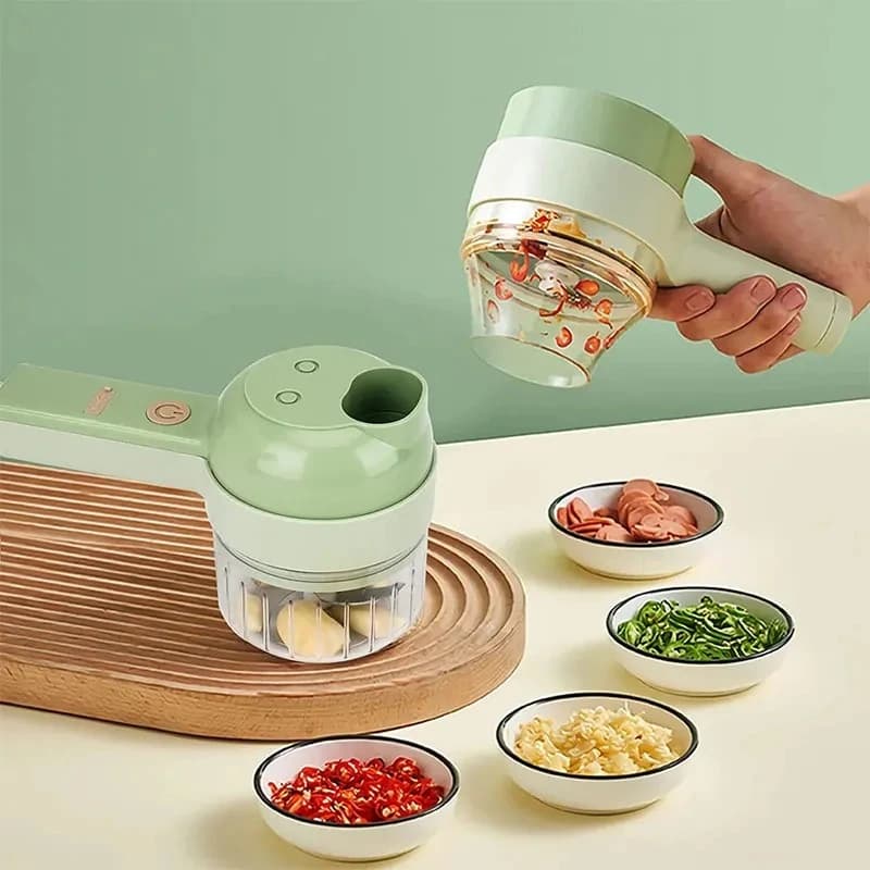 Rechargeable 4-in-1 Vegetable Cutter thumbnail 5