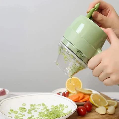 Rechargeable 4-in-1 Vegetable Cutter thumbnail 4
