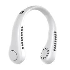 USB Rechargeable Neck Fan, 3 Speeds thumbnail 2