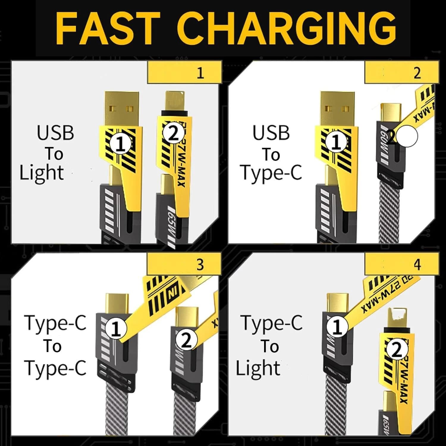 4-in-1 USB Charging Cable — additional product photo