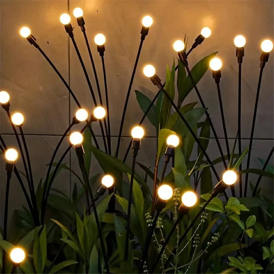 Solar Firefly Garden Lights — Warm Light — detail 6