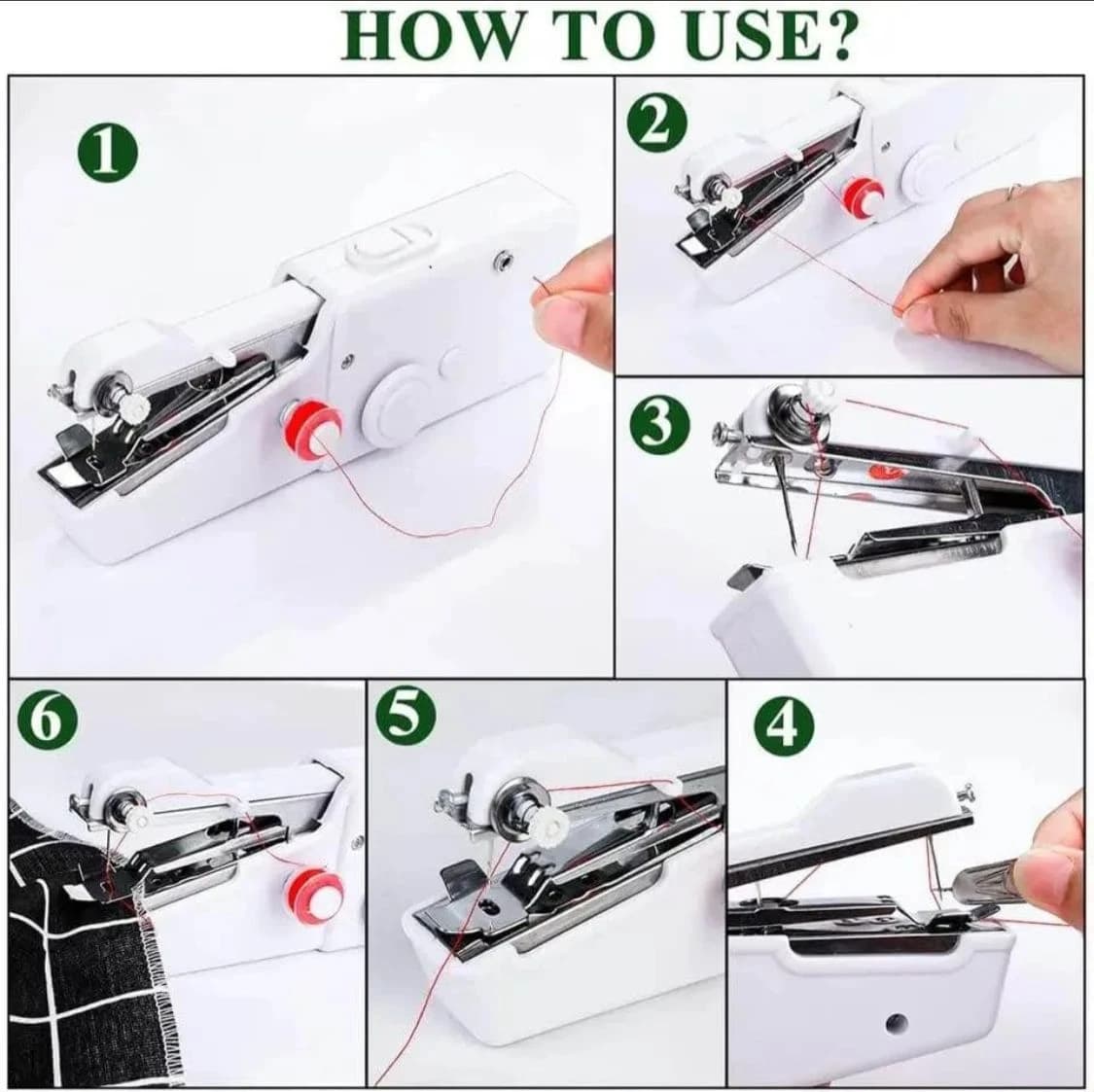 Handy Stitch Portable Sewing Machine thumbnail 5