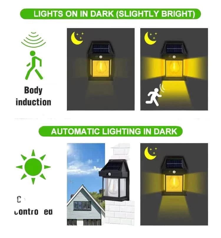 Solar Filament Wall Lamp thumbnail 5