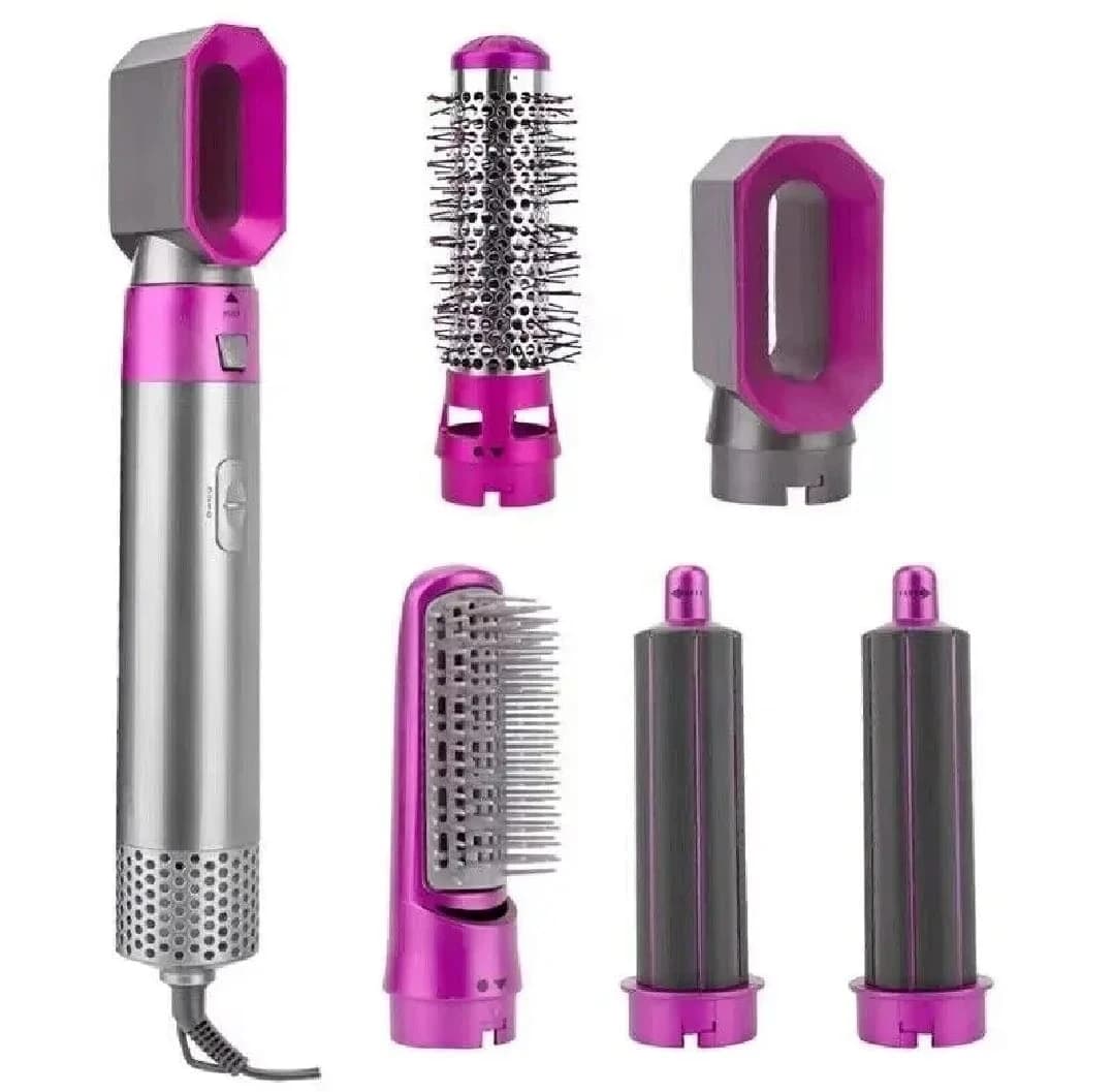5-in-1 Hair Styler with Detachable Heads - View 1