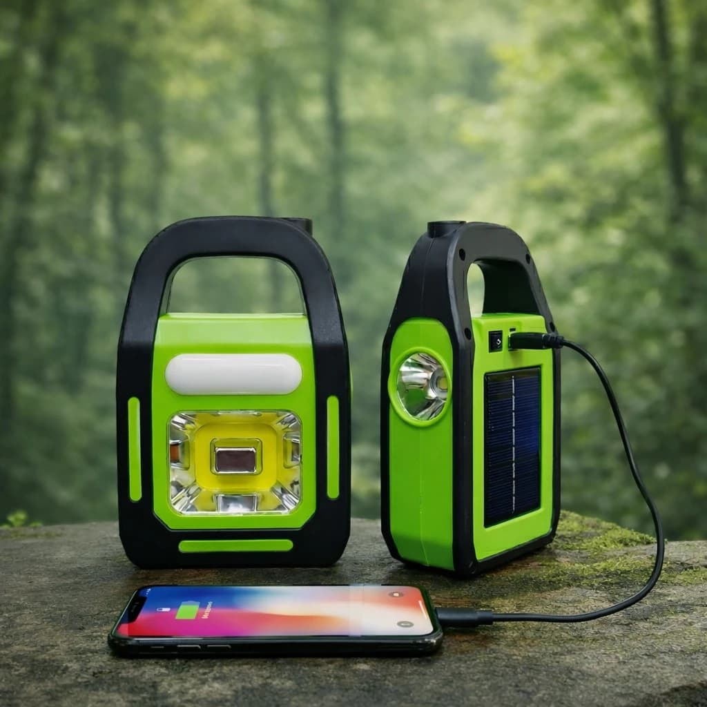 3-in-1 Solar Rechargeable Emergency Light thumbnail 6