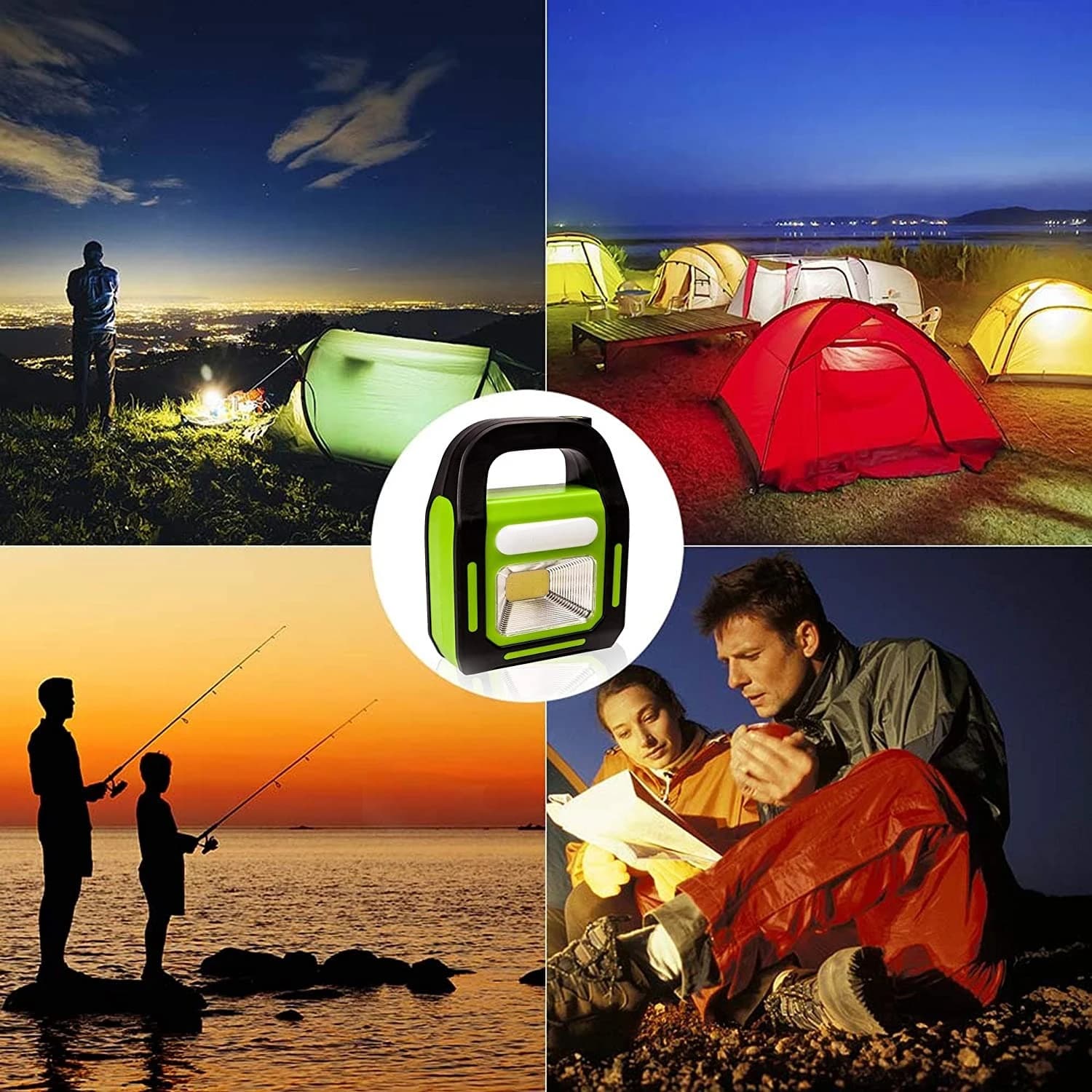 3-in-1 Solar Rechargeable Emergency Light thumbnail 5