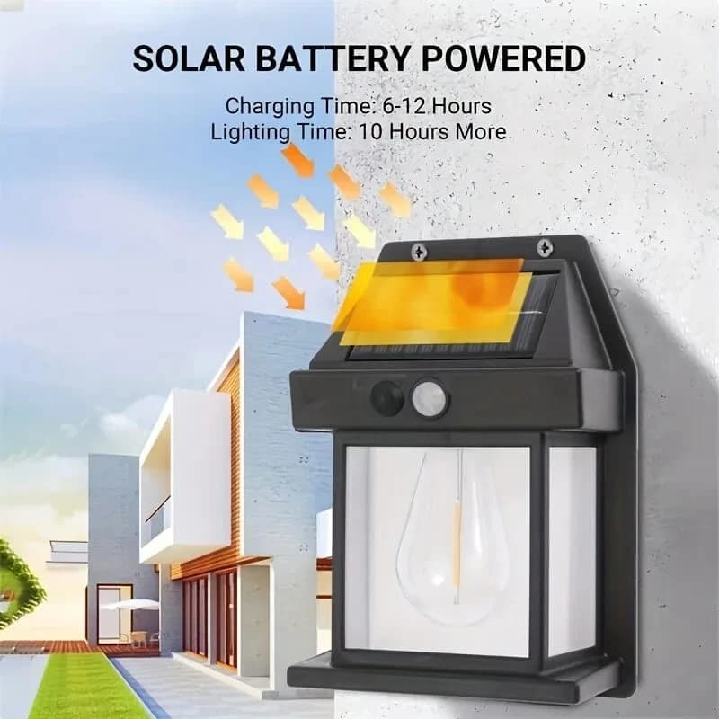 Solar Filament Wall Lamp thumbnail 7
