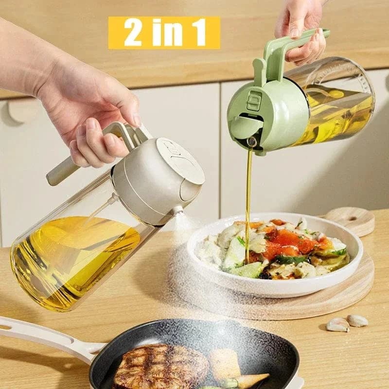 2-in-1 Oil Sprayer and Pourer, 500ml thumbnail 2