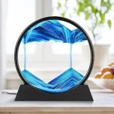 Moving Sand Art Display, 8 Inch — Unlit thumbnail 5