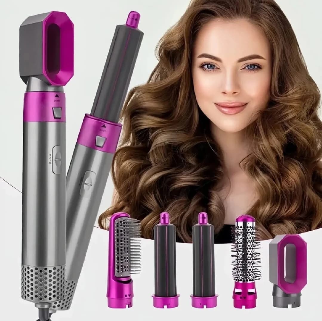 5-in-1 Hair Styler with Detachable Heads thumbnail 2