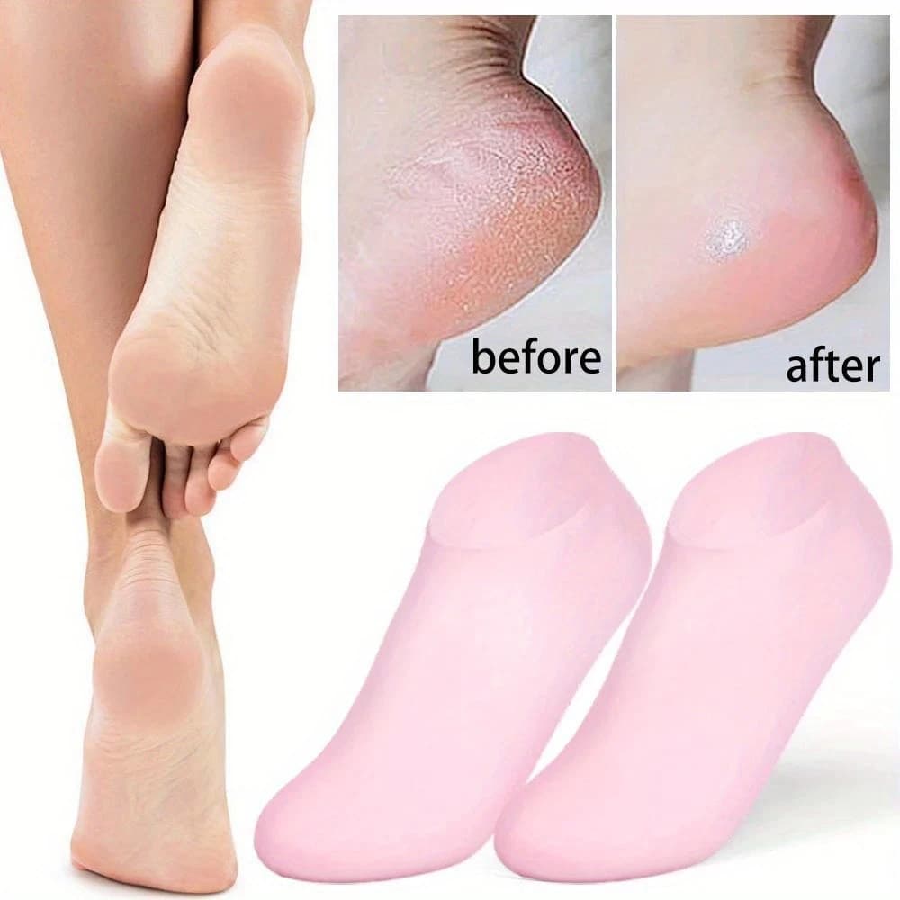 Silicone Gel Foot Care Socks, 1 Pair thumbnail 4