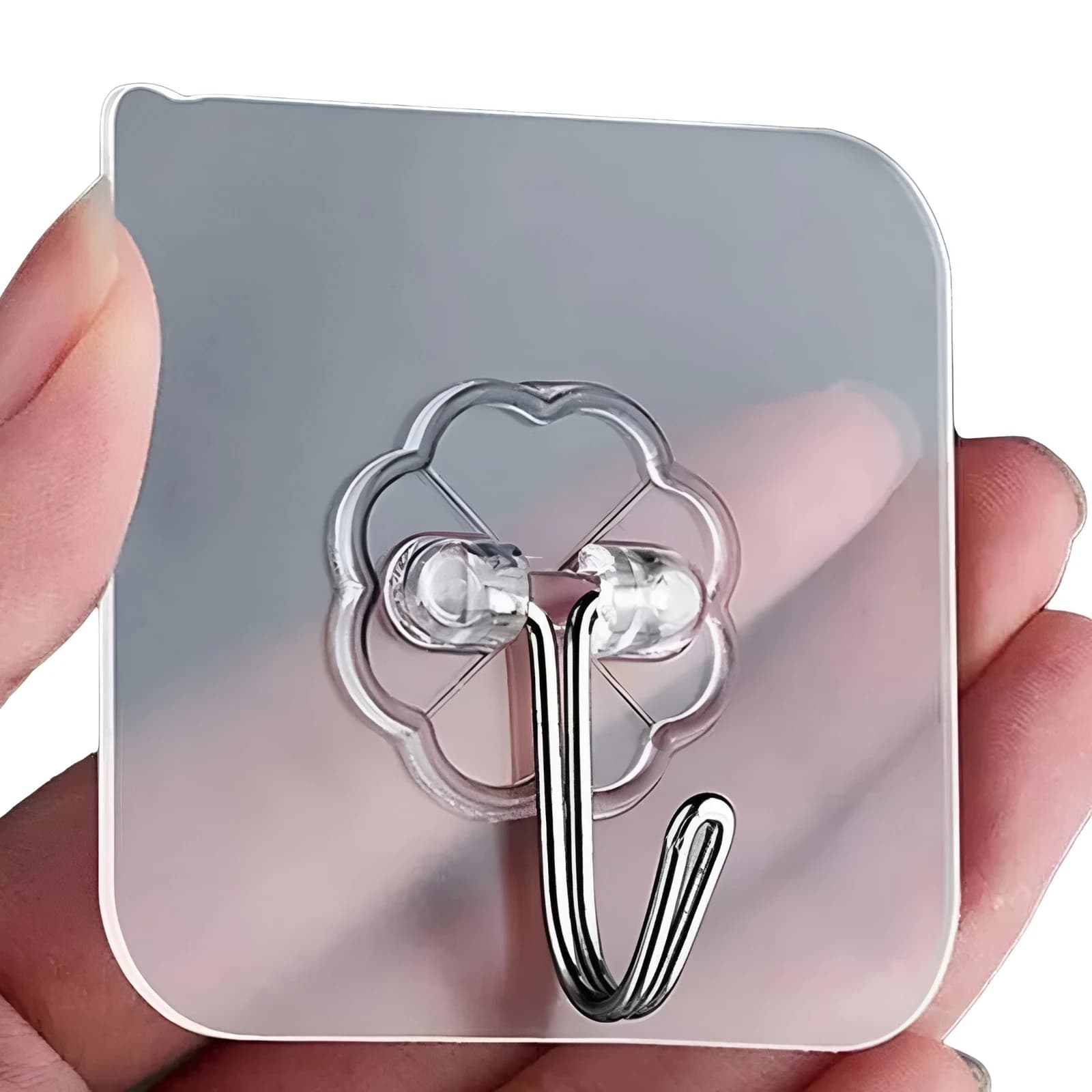 Transparent Self-Adhesive Wall Hooks thumbnail 5