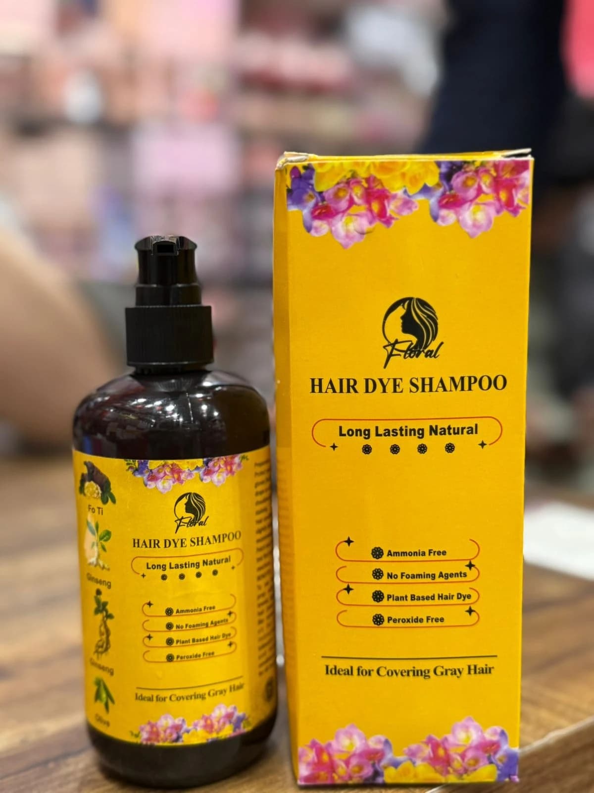 Floral Hair Dye Shampoo, 200ml thumbnail 5