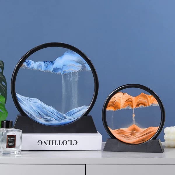 3D Moving Sand Art Desk Lamp thumbnail 5