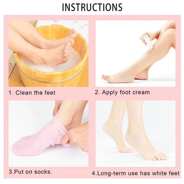 Silicone Foot Care Socks — Set Options thumbnail 5