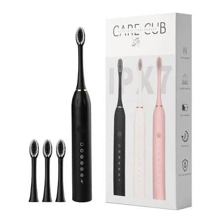 Rechargeable Electric Toothbrush with 2 Extra Heads thumbnail 2