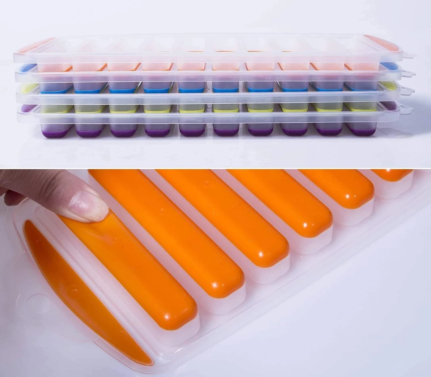 Pop-Up Silicone Ice Tray