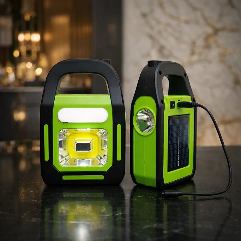 3-in-1 Solar Rechargeable Emergency Light thumbnail 4
