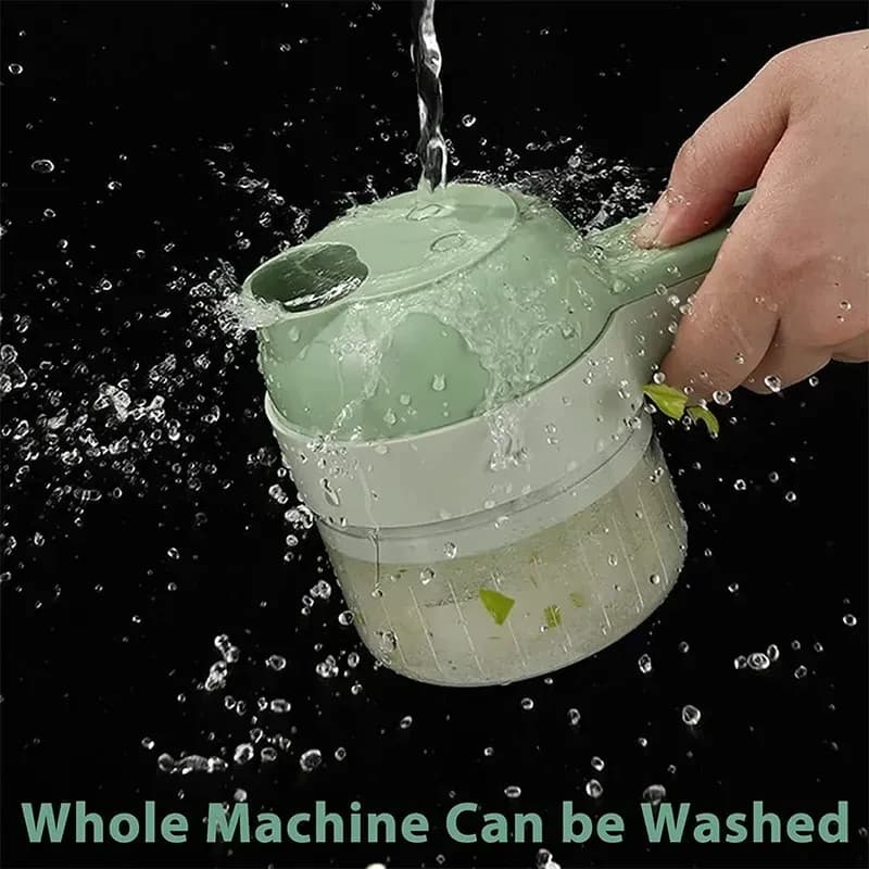 Rechargeable 4-in-1 Vegetable Cutter thumbnail 3