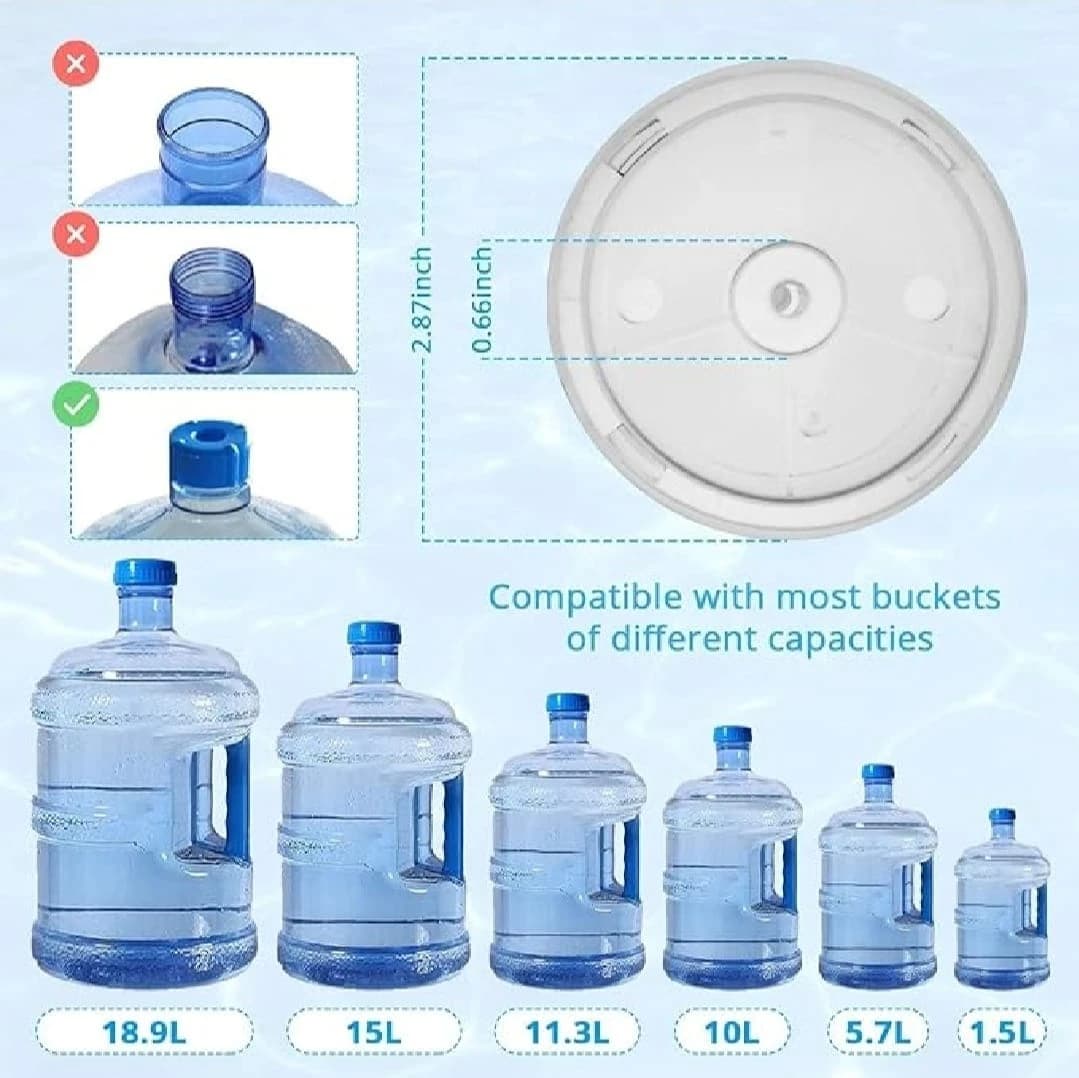 USB Rechargeable Water Bottle Pump — additional product photo