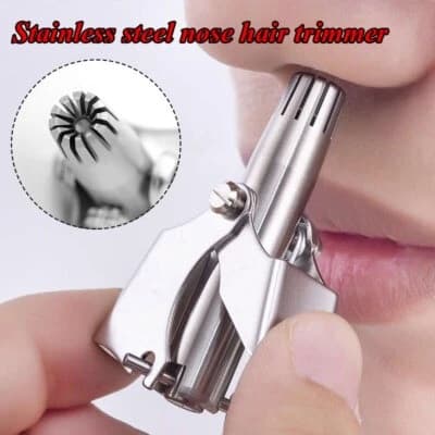 Manual Stainless Steel Nose Hair Trimmer — additional product photo
