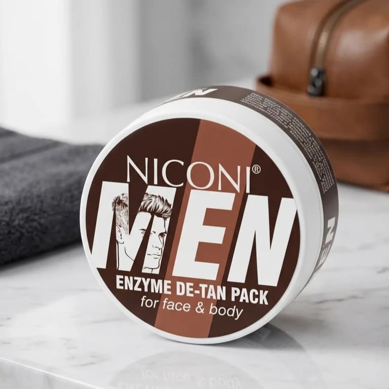 Niconi Men Enzyme Facial Pack, 100g - View 1