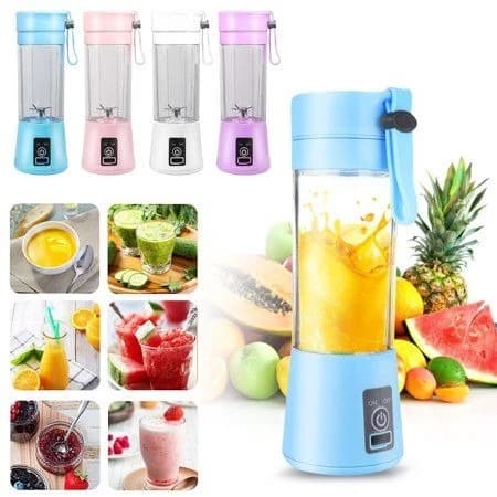 Rechargeable Mini Blender, 380ml — product detail view
