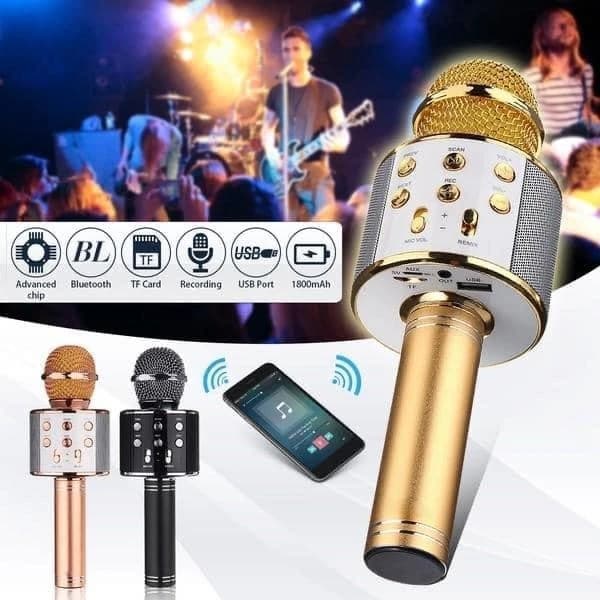 WS-858 Wireless Karaoke Microphone Speaker — additional product photo