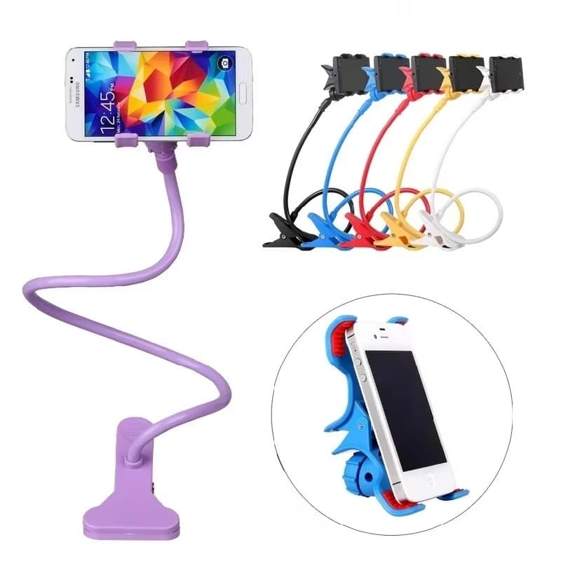 Flexible Phone Holder for Desk and Bed — product detail view