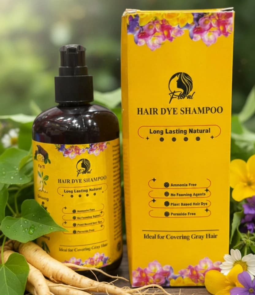 Floral Hair Dye Shampoo, 200ml — additional product photo