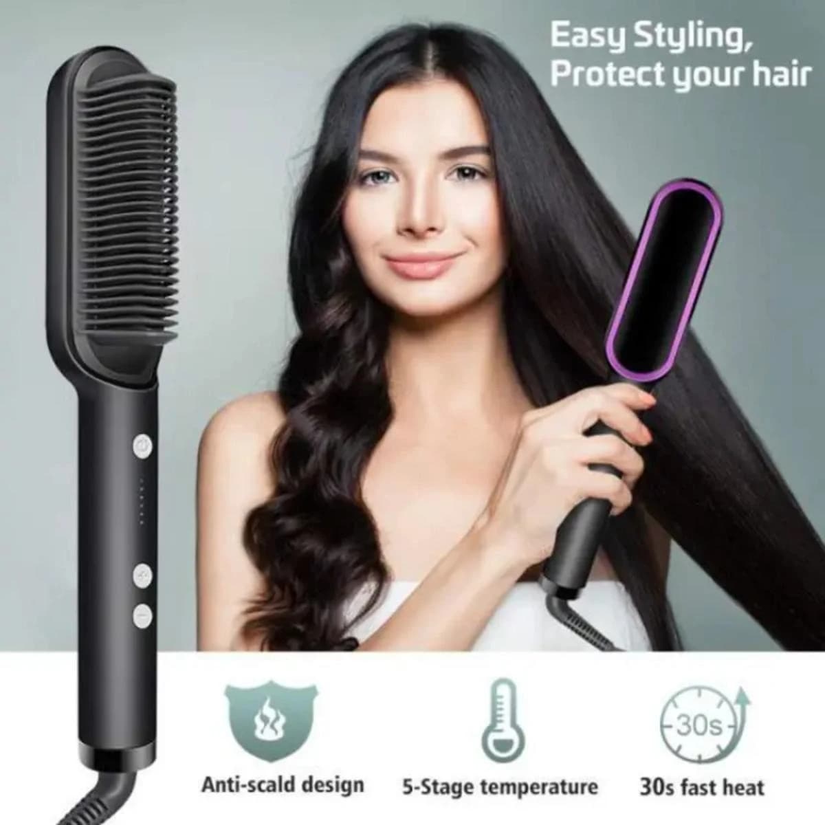 909 Electric Hair Styling Brush - View 1