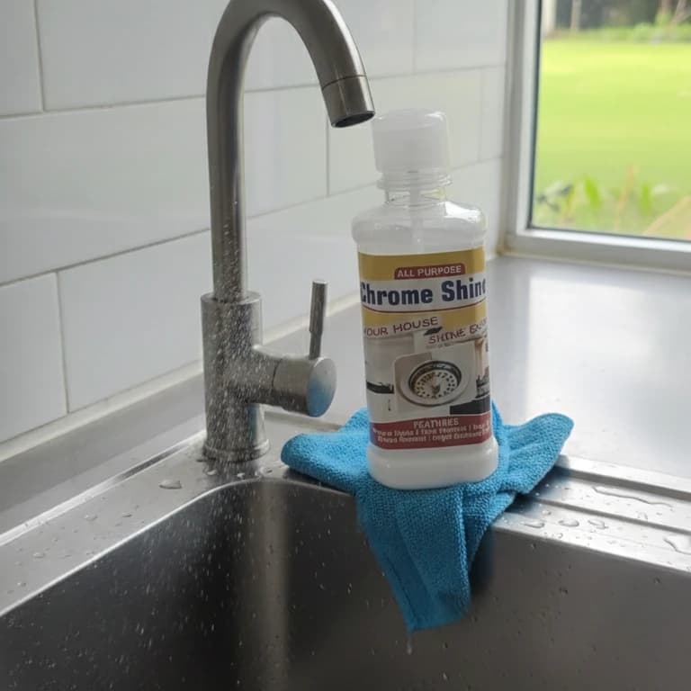 Chrome and Stainless Steel Surface Cleaner, 200ml — additional product photo