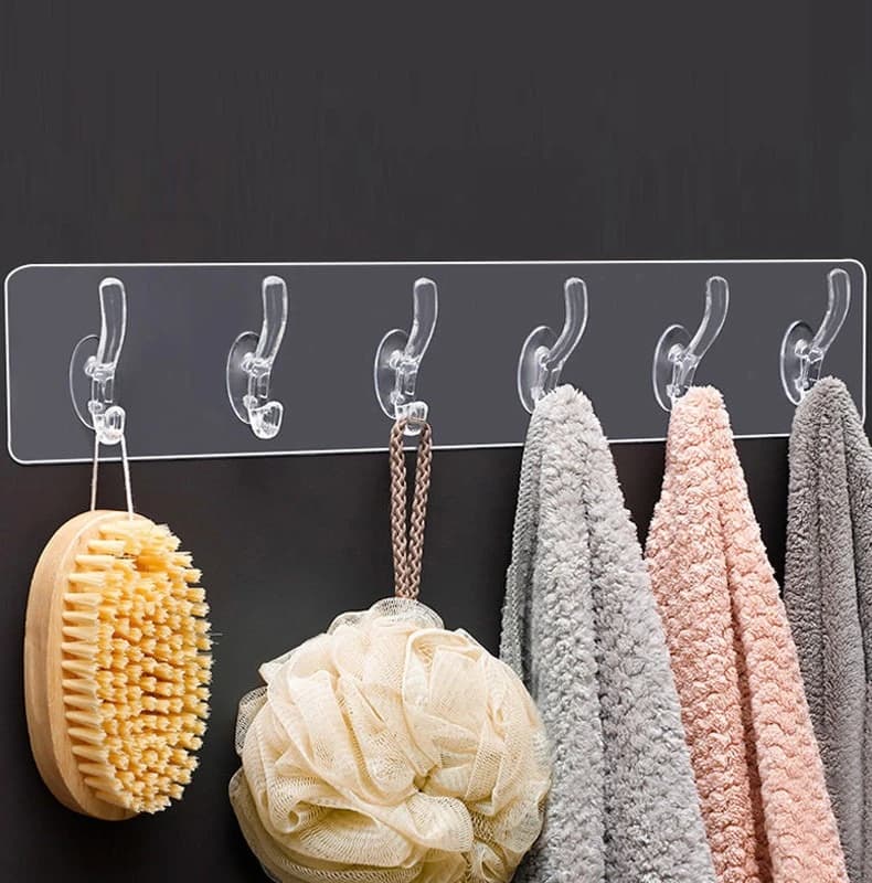 Double-Sided Self-Adhesive Wall Hooks — additional product photo