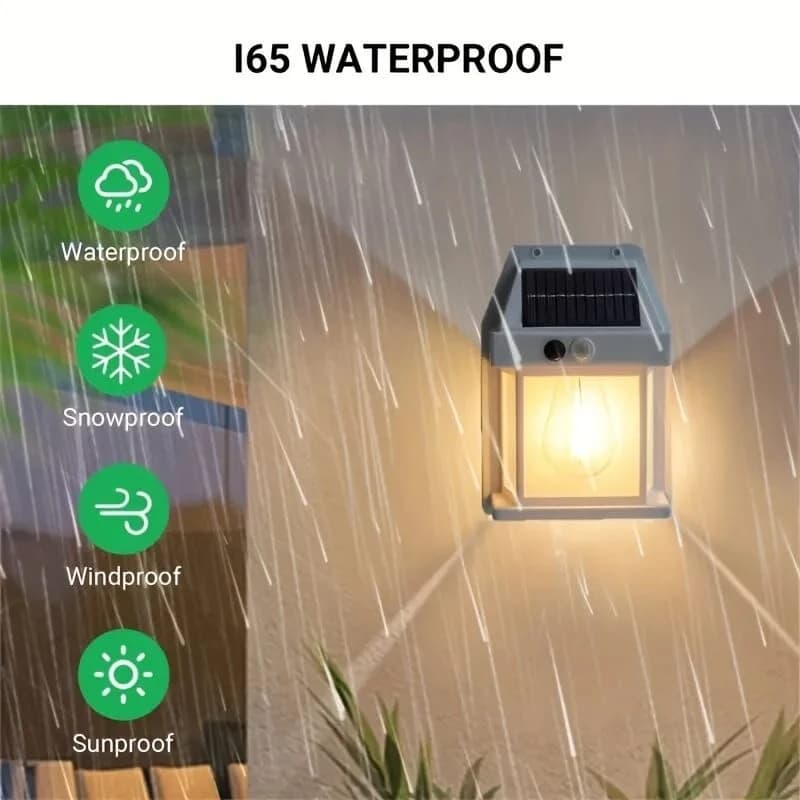 KT-666 Solar Filament Wall Lamp — additional product photo