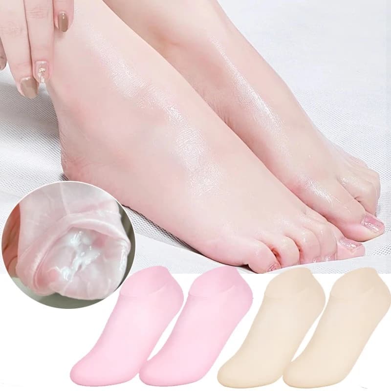 Silicone Gel Foot Care Socks, 1 Pair — additional product photo