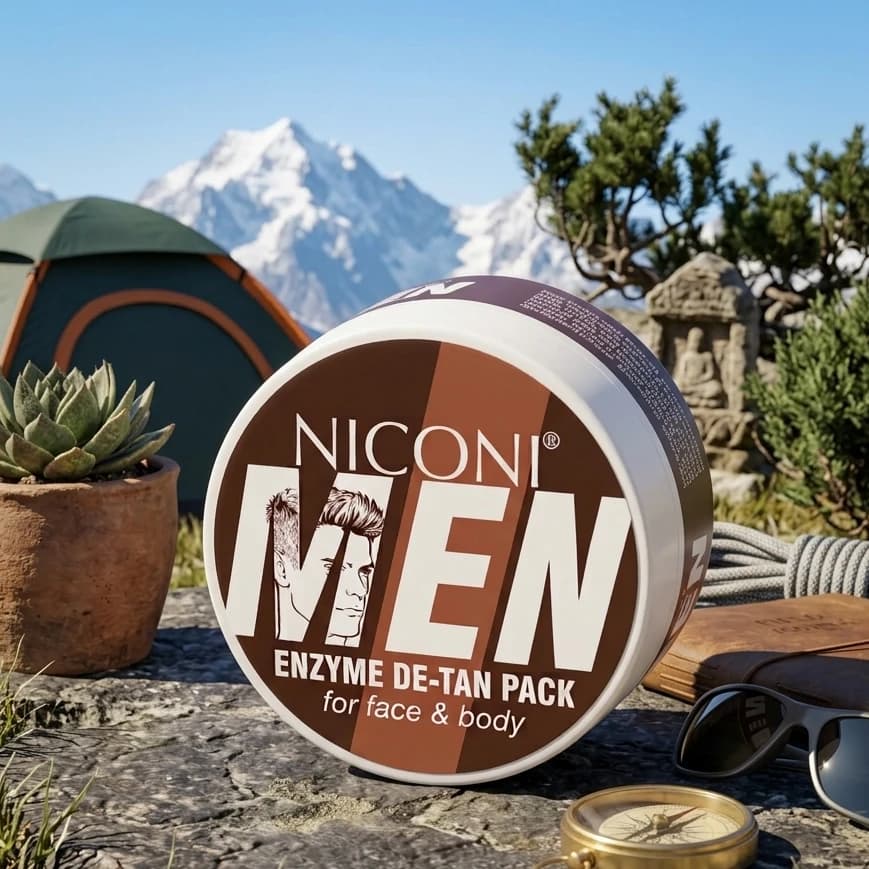 Niconi Men Enzyme Facial Pack, 100g — product detail view