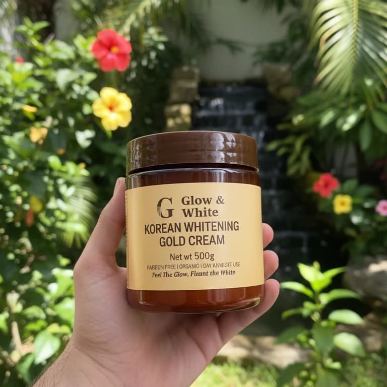 Glow & White Facial Cream — product detail view