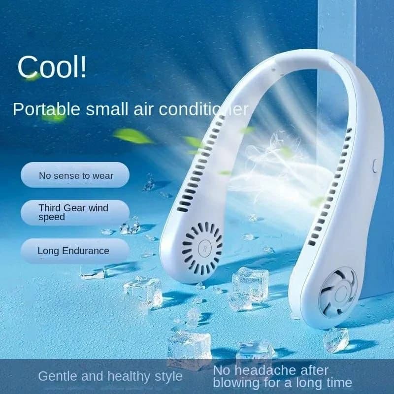 USB Rechargeable Portable Neck Fan — additional product photo