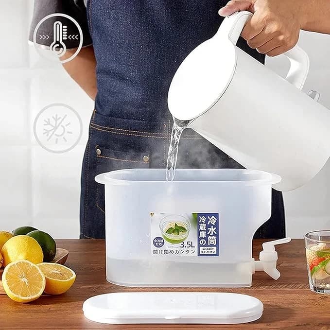 Fridge Drink Dispenser with Tap, 1.5L — additional product photo