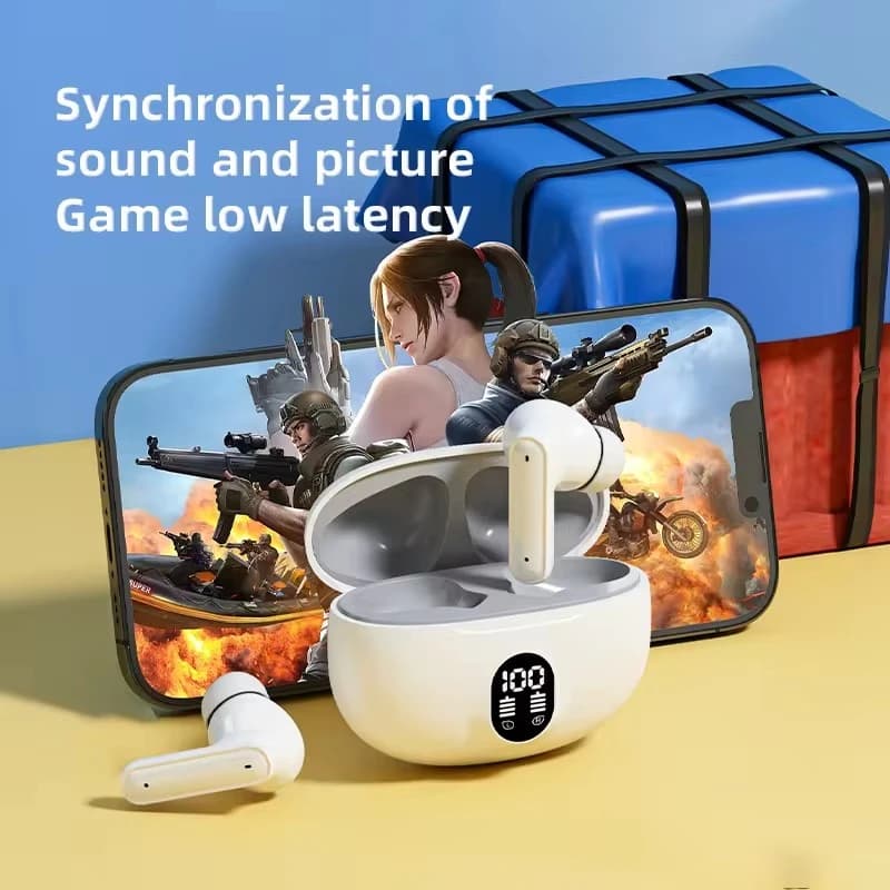 Stereo 895B Wireless Earbuds with LED Display — additional product photo