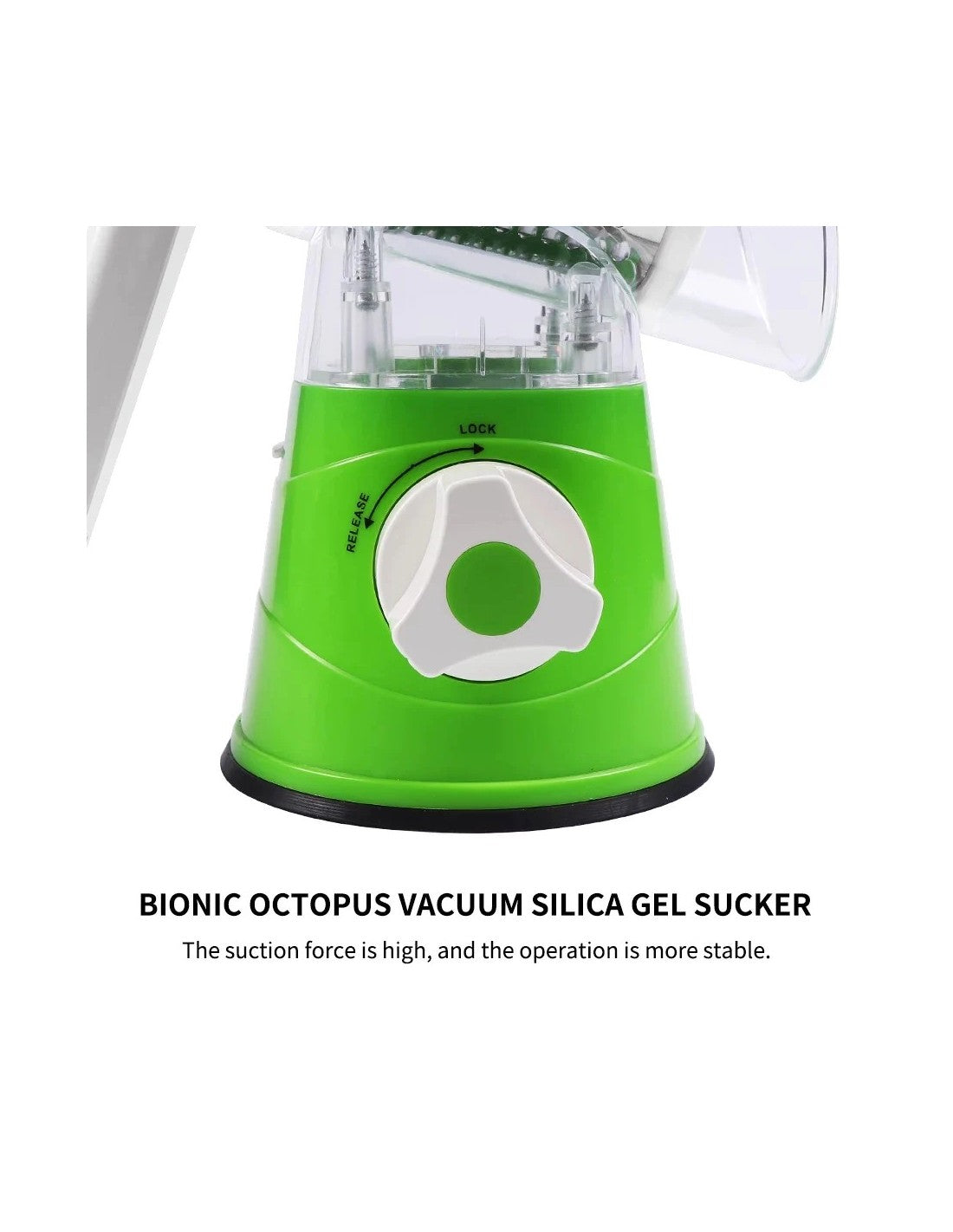 Multi-Functional TableTop Drum Grater & Vegetable Slicer (3 Blades)