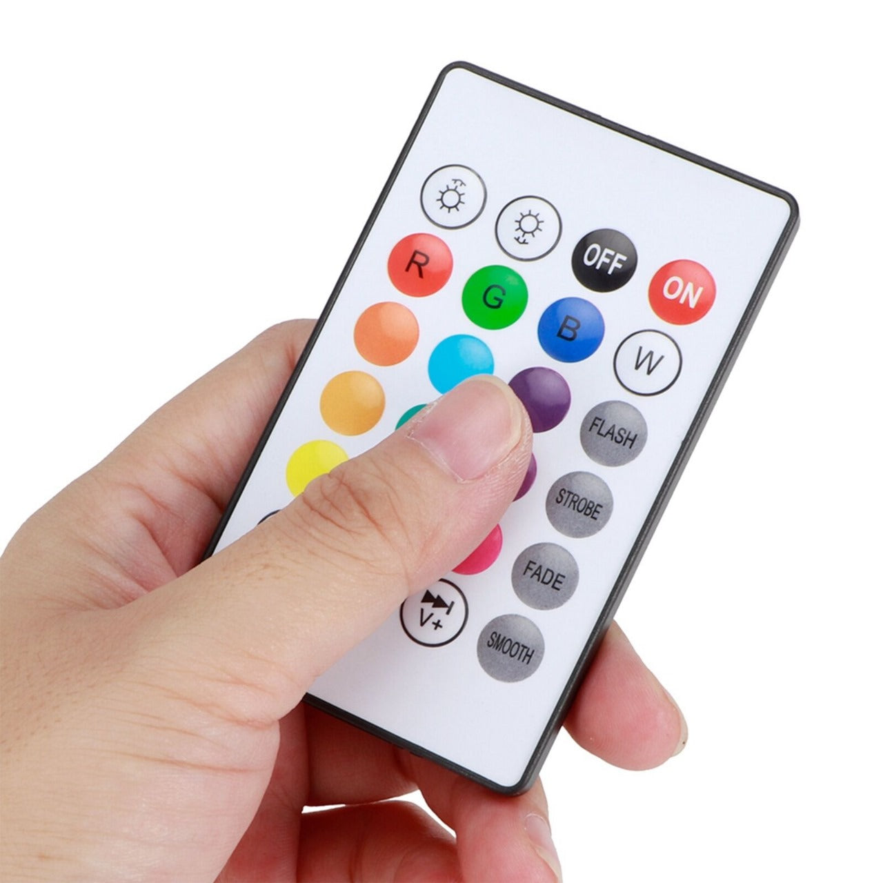 Smart LED Light Bulb with Built-in Bluetooth Speaker & Remote